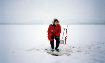 13 years ago: Ice fishing