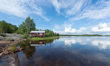 Stilt house on Stuguskär