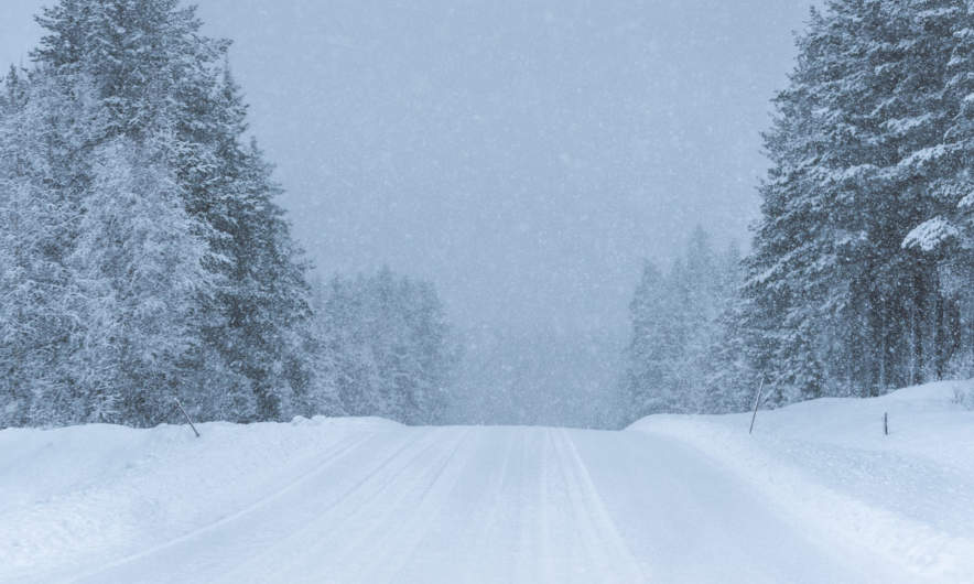 Snowy road I