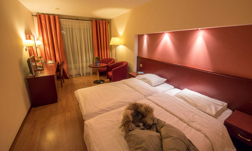 Hotel room 838 – large, comfortable, fast and free WiFi