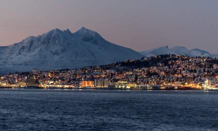 Leaving Tromsø behind