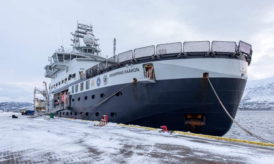 Kronprins Håkon, icebreaking polar research vessel