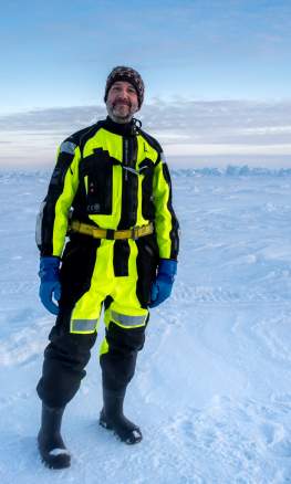 On the arctic sea ice