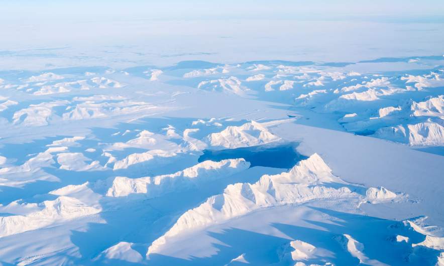 Spitsbergen from the air III