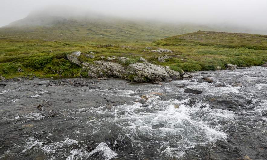 Mountain river in Norway (17 August)