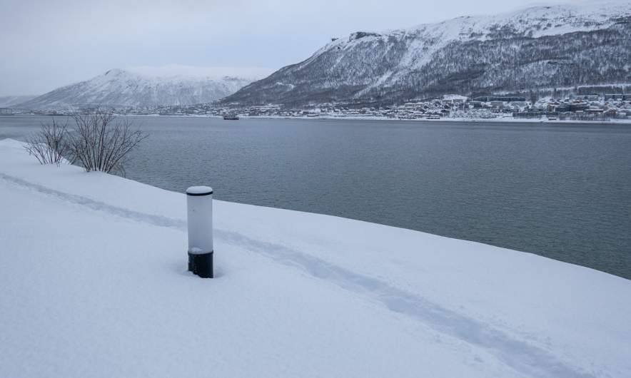 22 March: Walking to work in snowy Tromsø II