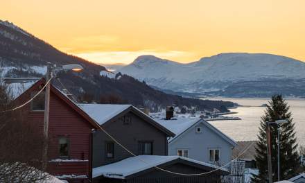 Being on Tromsøya looking south