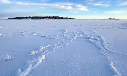 Ice near Lillskär – yesterday