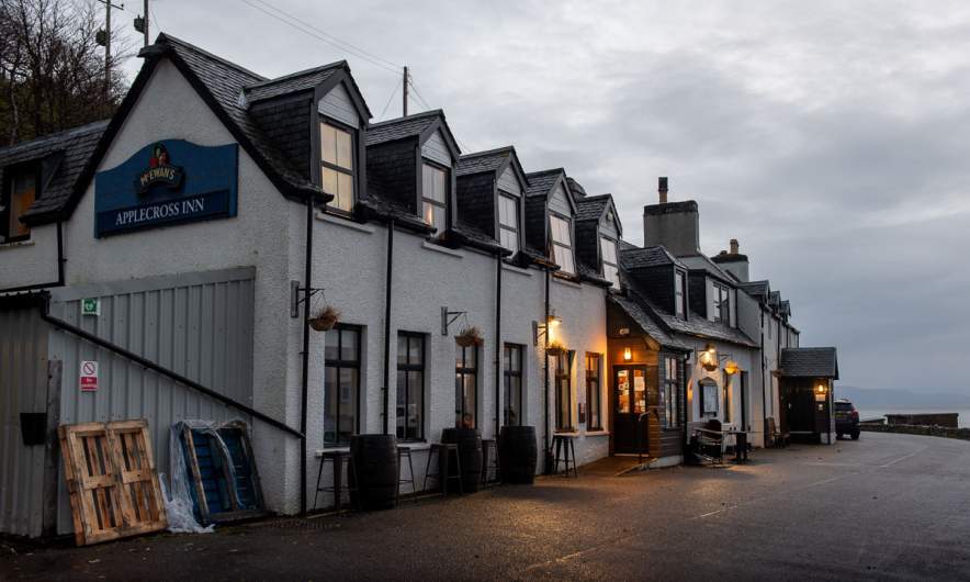 Applecross seafront