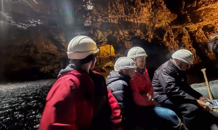 Boat trip in the cave