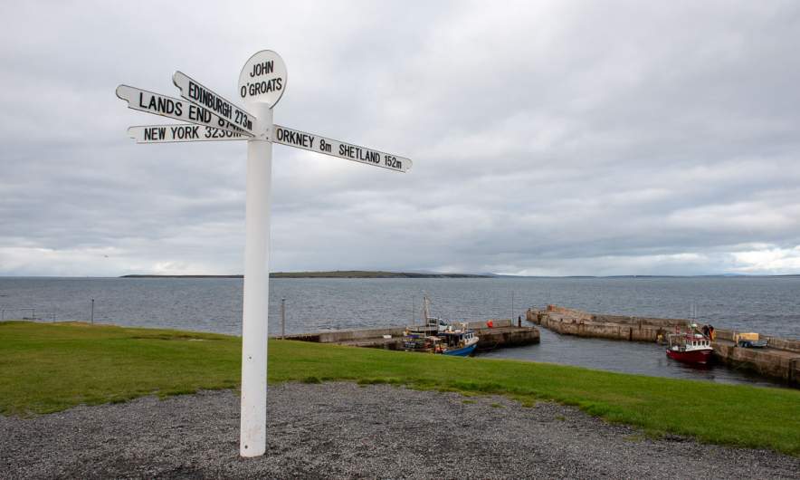 John o’ Groats Signpost