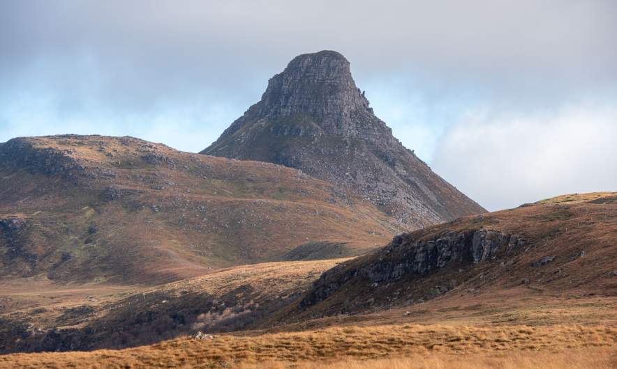 Scottish mountain view II