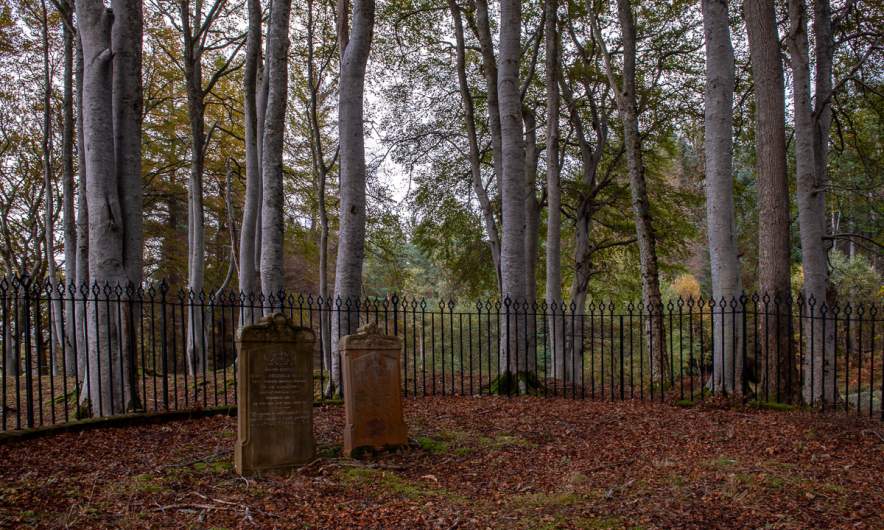 Private graveyard