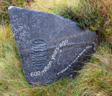 Scotland 600 million years ago