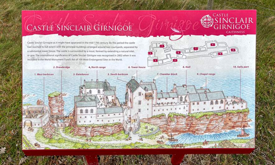 The castle – formerly