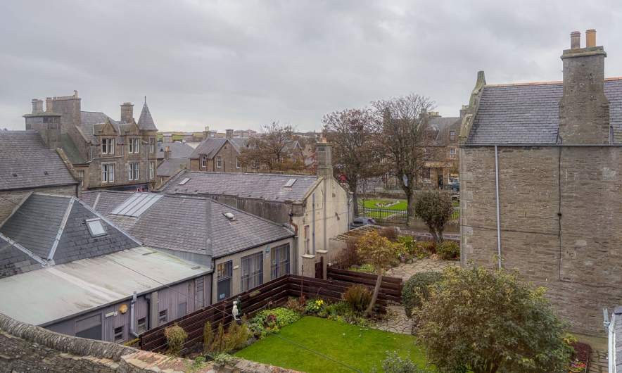 View from the hostel in Thurso