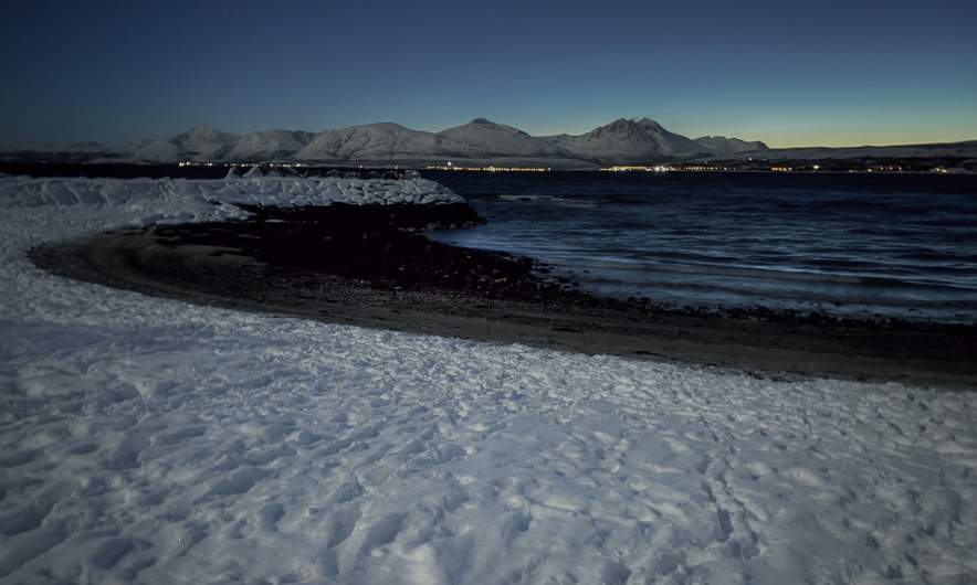 Before the winter swim