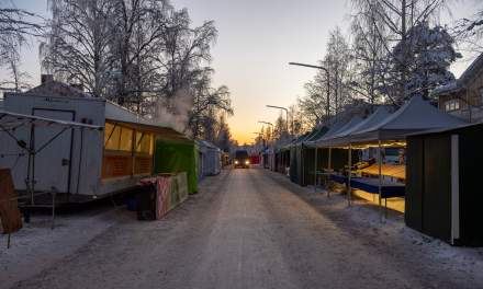 The market is still sleeping