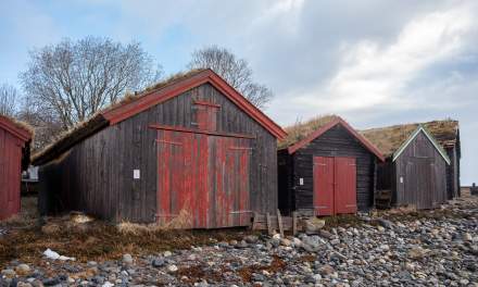 Boat sheds on Kvaløya