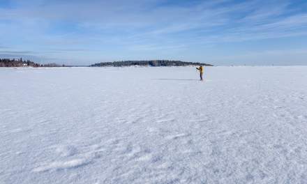 The Baltic Sea in winter