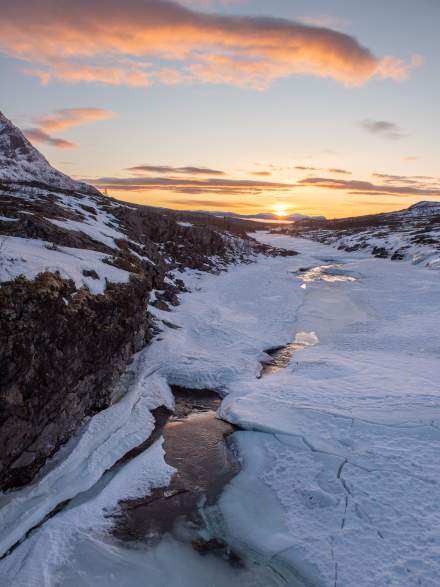 Eastern view from the chain bridge