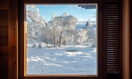 View through the window in Hannukuru