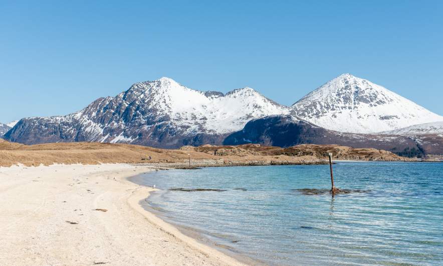 Sandneshamn beach 12 April