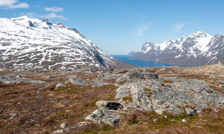 Mountains meet fjords