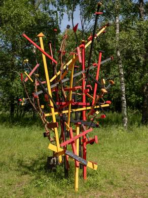 Pikisaara environmental art V – Kari Södö “Mixed forest”