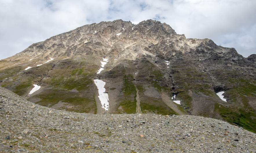 The mountain Gaskačohkka