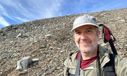 Alpine selfie