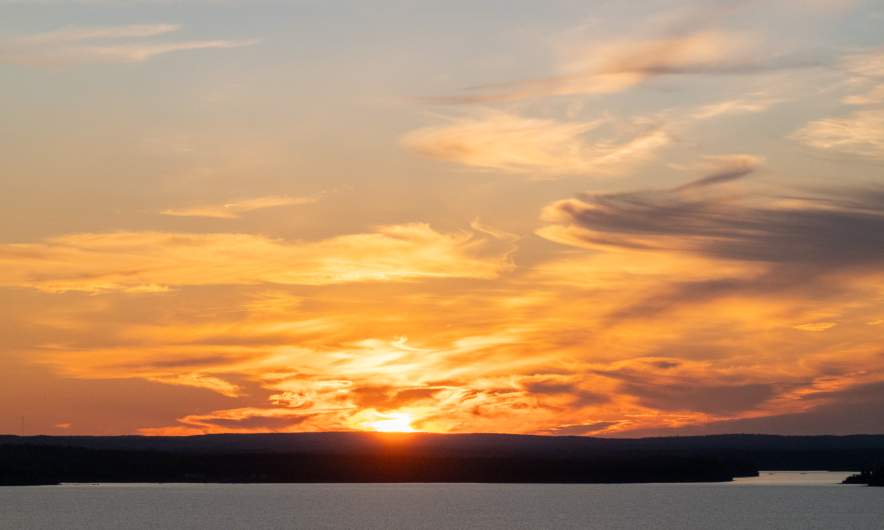 Sunset at Bjuröklubb III