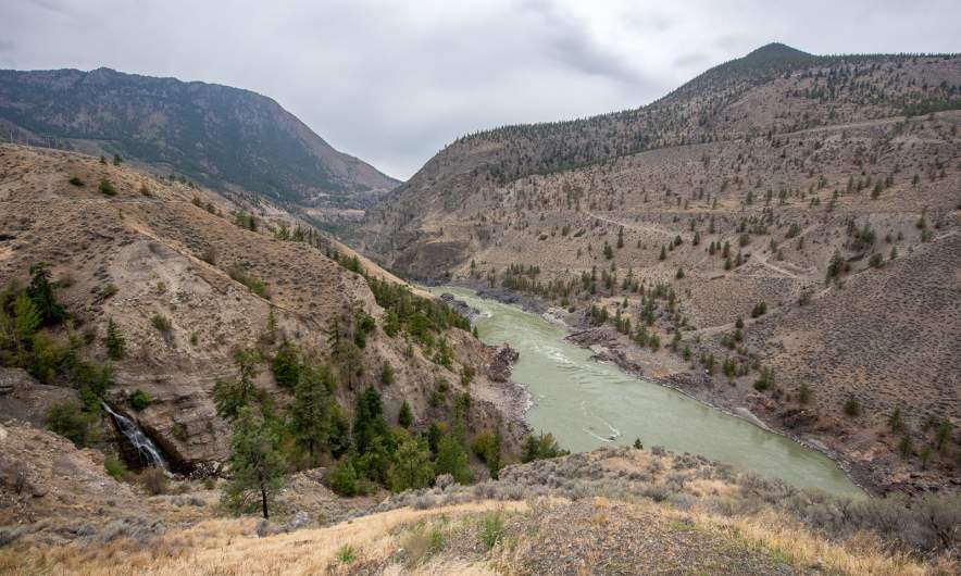 Fraser River canyon II