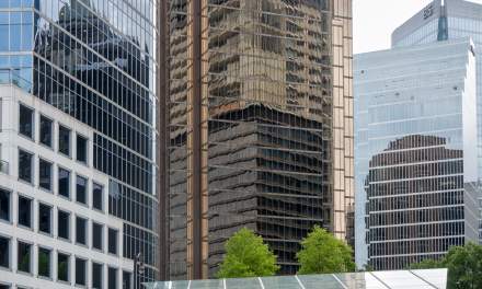Skyscraper reflections