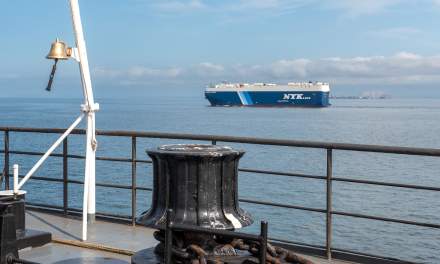 Border to the USA on sea