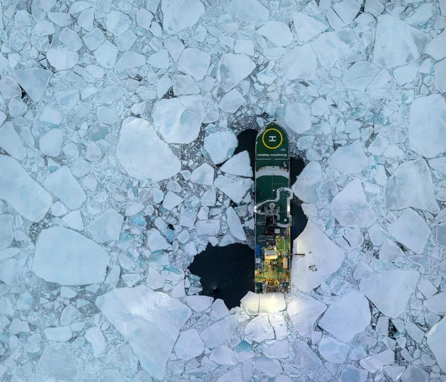 Orthomosaic of ice station #10