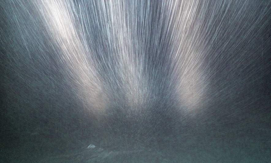 Stormy snow trail I