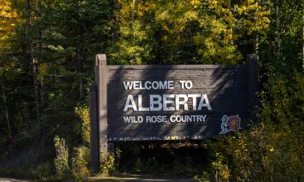 Alberta border