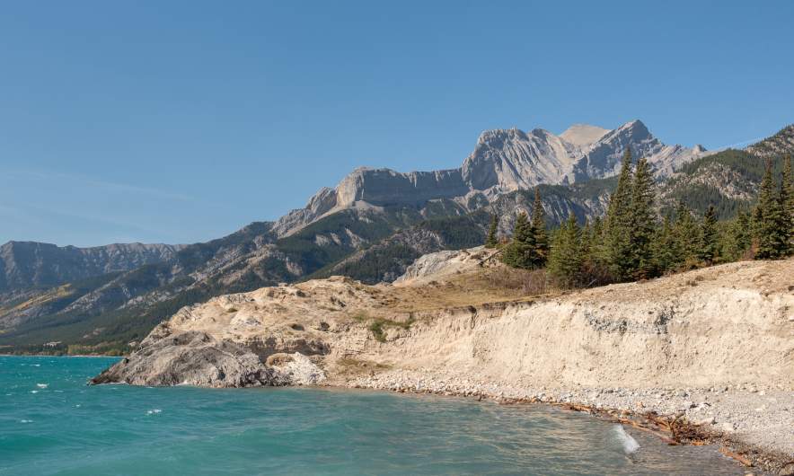 Coast by Abraham Lake