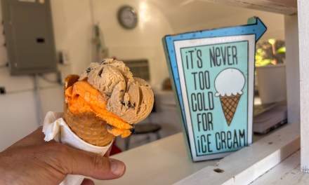 “It’s never too cold for ice cream”