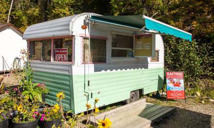 Ice cream trailer