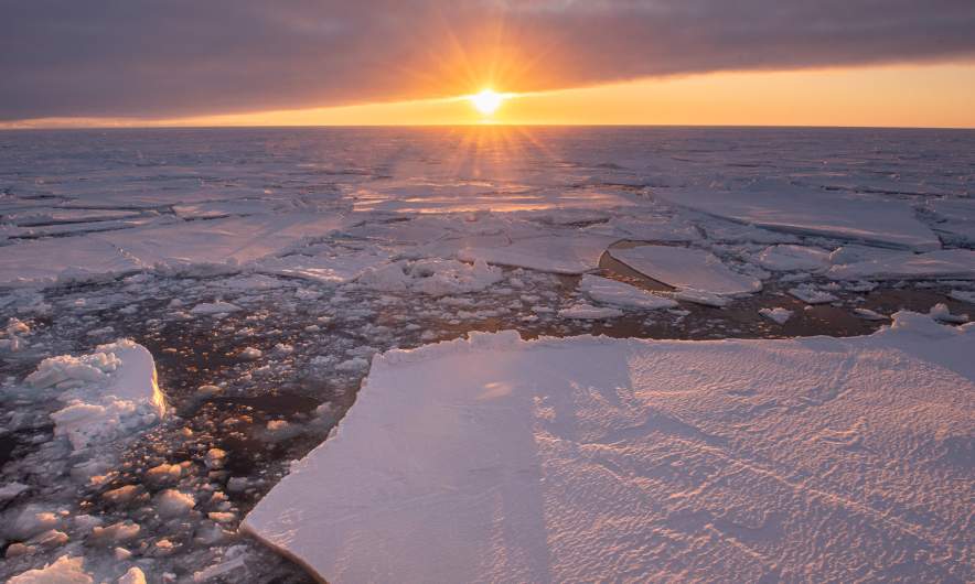 Ice on the Fram Strait, October 2026 I
