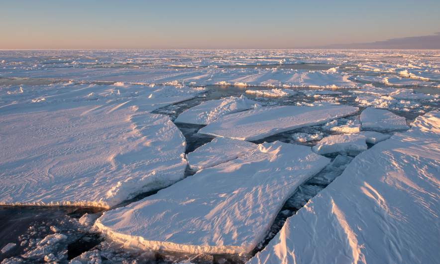 Ice on the Fram Strait, October 2026 III
