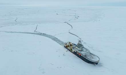 Ice station 8 from above