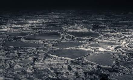 Night shot from the ice I
