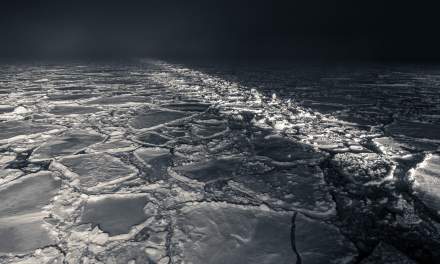 Night shot from the ice III