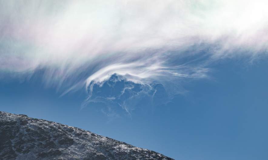 Strange cloud