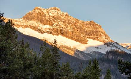 Sunrise in the Rockies