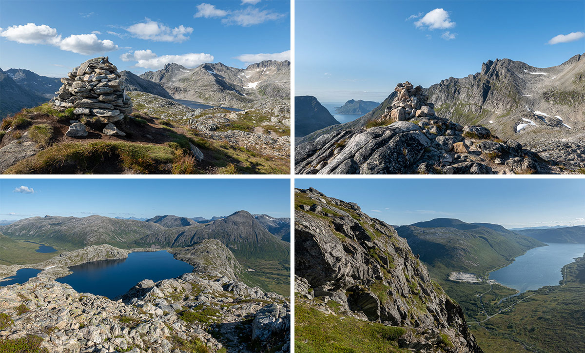 Tverrfjellet on a sunny Sunday afternoon. › Way up north